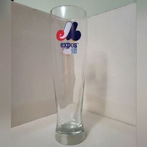 Montreal Expos 160z( approx 10 cms) Miller beer glass